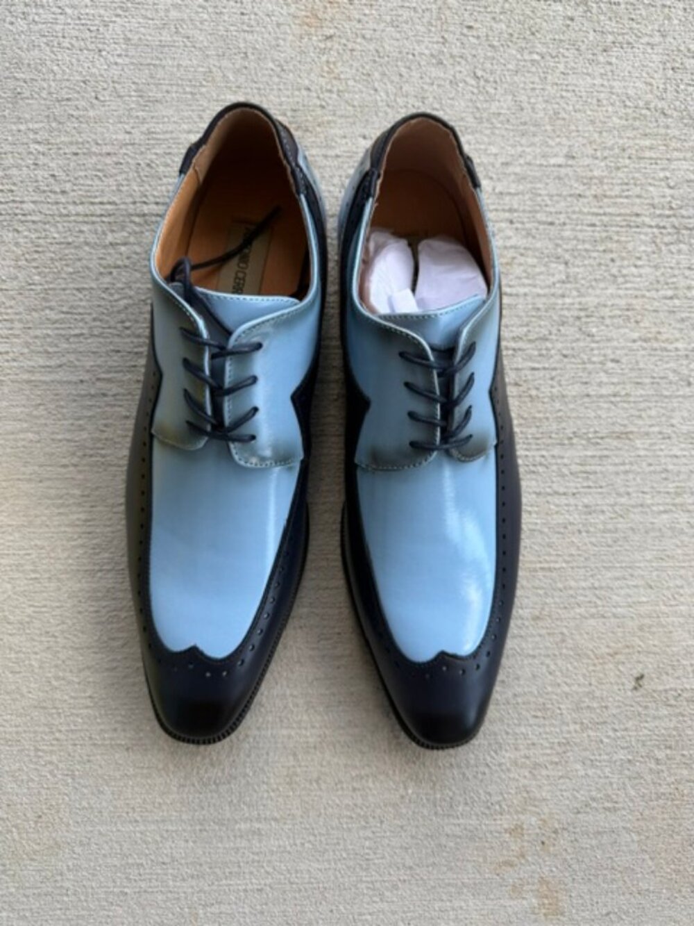Antonio Cerrelli wingtip shoes. new